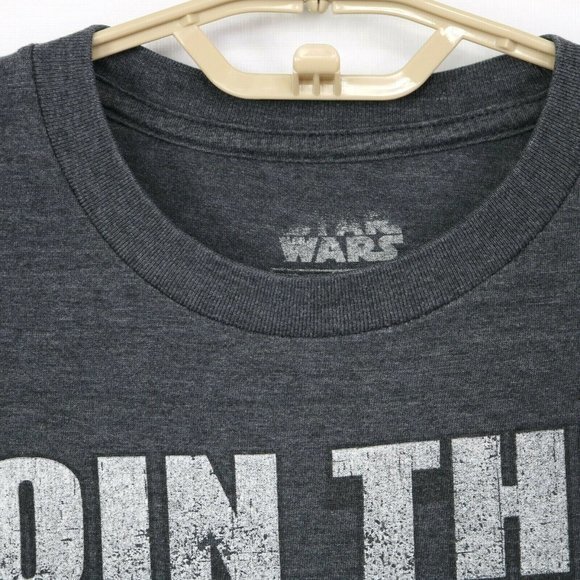 Star Wars Darth Vader Join The Dark‎ Side T-Shirt Shirt Gray S Small - Picture 9 of 9